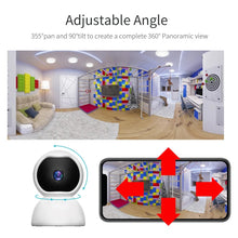 Load image into Gallery viewer, 1080P IP Smart Camera WiFi 360 Angle Night Vision Camcorder Video - US Plug