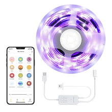 Load image into Gallery viewer, Pro Smart USB RGB TV Strip Light Kit 2M with Sync with Screen Color APP Remote Control