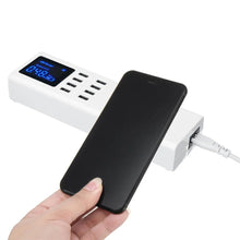 Load image into Gallery viewer, Universal UK/US/EU 8 Port USB Charger Station With Wireless Charger For Tablet Cellphone