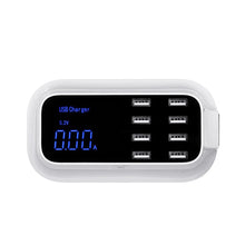 Load image into Gallery viewer, USB Charger 8 Ports Charging Station Multi Port USB Charging Hub for Multiple Devices - US Plug