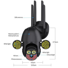 Load image into Gallery viewer, 1080P 2MP IP Camera Outdoor 5 Antenna Wireless Wifi Security Waterproof Camera 360°