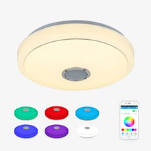 Load image into Gallery viewer, 24/36/60W Smart LED Ceiling Light Lamp RGB bluetooth APP Music Speaker Dimmable 110-220V - 24W