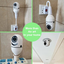 Load image into Gallery viewer, E27 Bulb Socket Night Vision Cloud Storage Speed Dome Security Serveillence for Smart Home Monitoring