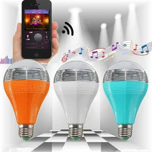 Load image into Gallery viewer, Wifi Control Music Smart Audio Speaker LED Multicolor Bulb Light Lamp AC 90-264V
