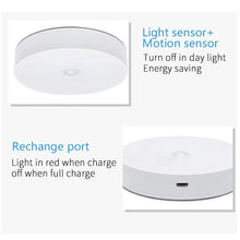 Load image into Gallery viewer, 6 LEDs PIR Motion Sensor Night Light Auto On/Off for Bedroom Stairs Cabinet Wardrobe