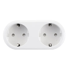 Load image into Gallery viewer, Dual EU Smart WiFi Power Plug Remote Control Switch Socket Outlet