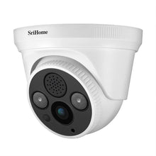 Load image into Gallery viewer, POE ONVIF Indoor Smart Home Mobile Remote AI Human Alarm Surveillance Security CCTV Camera - 3MP
