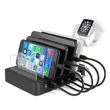 Load image into Gallery viewer, 45W 6-Port USB PD Charging Station Multi USB USB-C PD3.0 QC3.0 FCP SCP Fast Charging Wall Charger Adapter