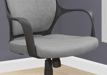 Load image into Gallery viewer, Grey Black Ergonomic Adjustable Microfiber High Back Executive Office Chair