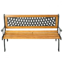 Load image into Gallery viewer, FarmHome Outdoor Patio Park Cast Iron Garden Porch Chair Bench