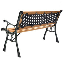 Load image into Gallery viewer, FarmHome Outdoor Patio Park Cast Iron Garden Porch Chair Bench