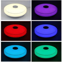 Load image into Gallery viewer, 24/36/60W Smart LED Ceiling Light Lamp RGB bluetooth APP Music Speaker Dimmable 110-220V - 24W