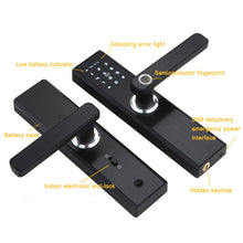 Load image into Gallery viewer, Security Electronic Smart Door Lock Touch Password Keypad Card Fingerprint