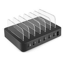 Load image into Gallery viewer, 45W 6-Port USB PD Charging Station Multi USB USB-C PD3.0 QC3.0 FCP SCP Fast Charging Wall Charger Adapter