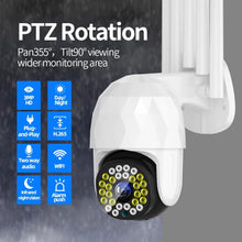 Load image into Gallery viewer, 28LED 5X Zoom HD 3MP IP Security Camera Outdoor PTZ Night Vision Wifi IP66 Waterproof