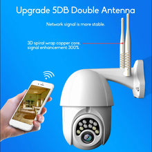Load image into Gallery viewer, 10LED 5X Zoom HD 2MP IP Security Camera WiFi Wireless 1080P Outdoor PTZ Waterproof Night Vision ONVIF