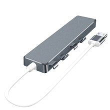 Load image into Gallery viewer, 5-in-1 USB3.0 Hub USB 3.0/2.0 5Gbps High Speed USB Splitter USB Adapter Converter Type-C Charging Docking Station