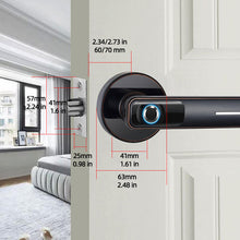 Load image into Gallery viewer, Smart Electronic Door Lock Fingerprint Intelligent Anti-theft Handle Locks Key
