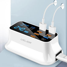 Load image into Gallery viewer, US Plug 8-Port USB Charger Docking Station 18W
