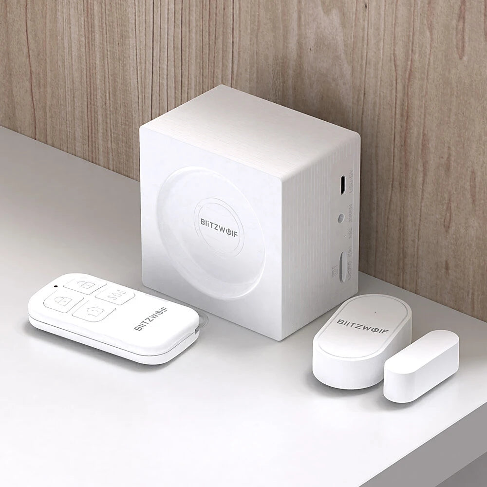 WIFI&Tuya Wireless 2G&GSM Smart Home Security Alarm System With APP Control