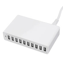 Load image into Gallery viewer, 5V 10A 50W Multi Port USB Hub Charger Dock Station For Tablet Cellphone
