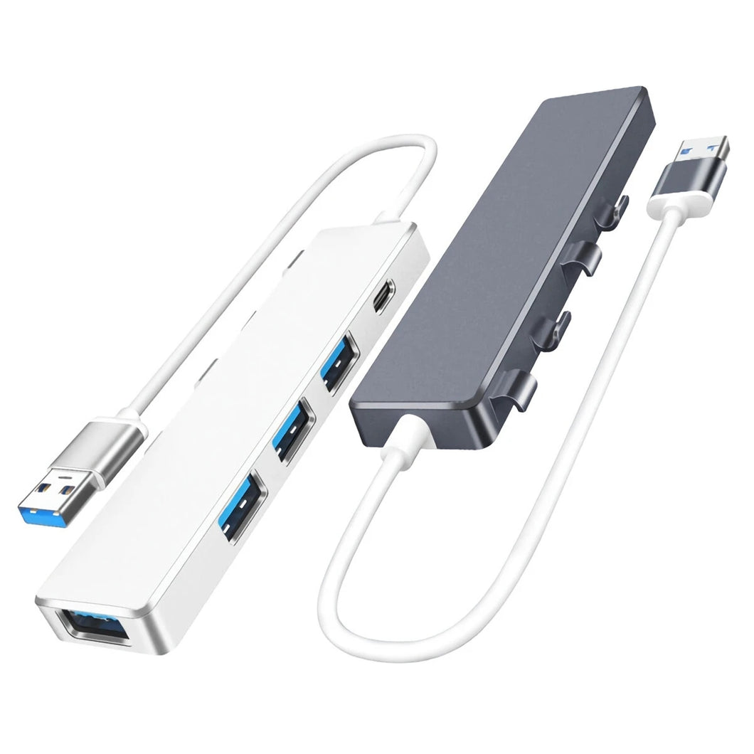 5-in-1 USB3.0 Hub USB 3.0/2.0 5Gbps High Speed USB Splitter USB Adapter Converter Type-C Charging Docking Station