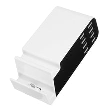 Load image into Gallery viewer, AC100-240V 8 Ports USB Charger Desktop Charger Phone Holder Charging Station
