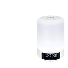 Load image into Gallery viewer, D58 Smart Mini Light Lamp Screen Display Wireless bluetooth Speaker - White
