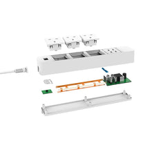 Load image into Gallery viewer, Smart WIFI APP Control Power Strip with 3 Outlets Plug 4 USB Fast Charging Socket App Control Work Power Outlet
