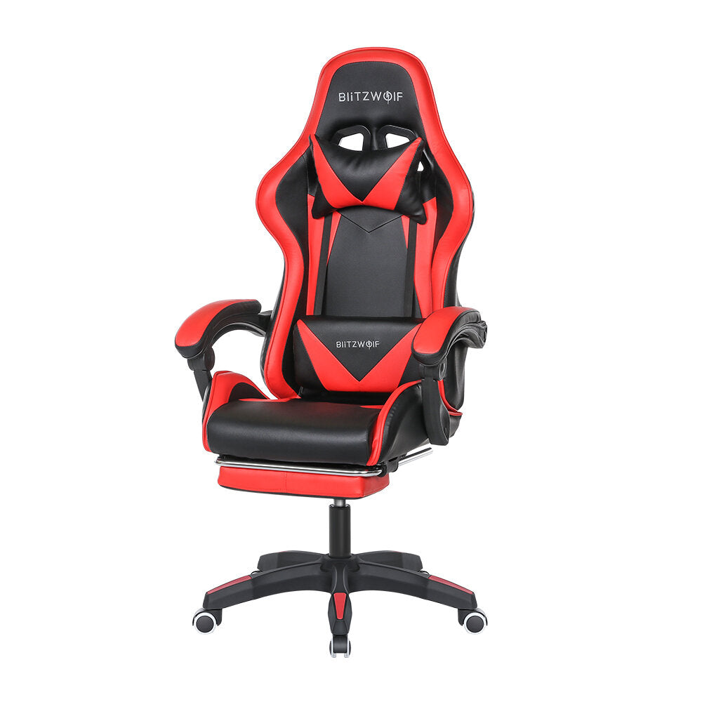 Ergonomic Design 150°Reclining Detachable Pillows Gaming Chair