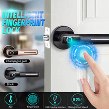 Load image into Gallery viewer, Smart Electronic Door Lock Fingerprint Intelligent Anti-theft Handle Locks Key
