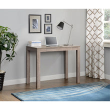 Load image into Gallery viewer, Modern Classic Home Office Laptop Desk in Medium Oak Finish
