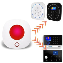 Load image into Gallery viewer, 433MHz Wireless Wifi Strobe Siren Sound and Light Siren For Alarm System Work With Tuya APP Alexa Google Home
