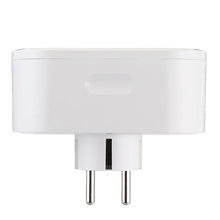 Load image into Gallery viewer, Dual EU Smart WiFi Power Plug Remote Control Switch Socket Outlet
