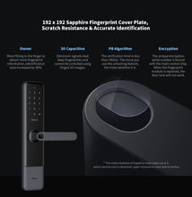 Load image into Gallery viewer, Aqara N200 Electronic Smart Door Lock Fingerprint Locks Bluetooth Password NFC Unlock
