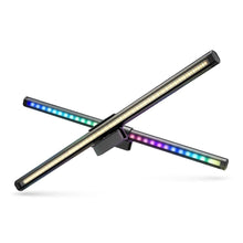 Load image into Gallery viewer, RGB Gaming Monitor Light Bar Dual Light Source 300-1000Lux Adjustable Cool/Mix/Warm Light Color
