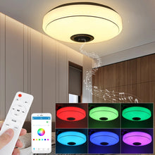 Load image into Gallery viewer, 24/36/60W Smart LED Ceiling Light Lamp RGB bluetooth APP Music Speaker Dimmable 110-220V - 24W
