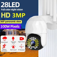 Load image into Gallery viewer, 28LED 5X Zoom HD 3MP IP Security Camera Outdoor PTZ Night Vision Wifi IP66 Waterproof

