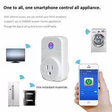 Load image into Gallery viewer, SW1 Wireless WIFI Socket Androind/iOS Phone Remote Control Smart Timer Socket Switch US Plug
