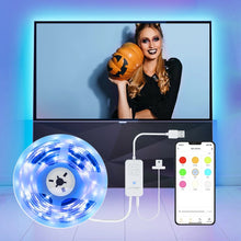 Load image into Gallery viewer, Pro Smart USB RGB TV Strip Light Kit 2M with Sync with Screen Color APP Remote Control
